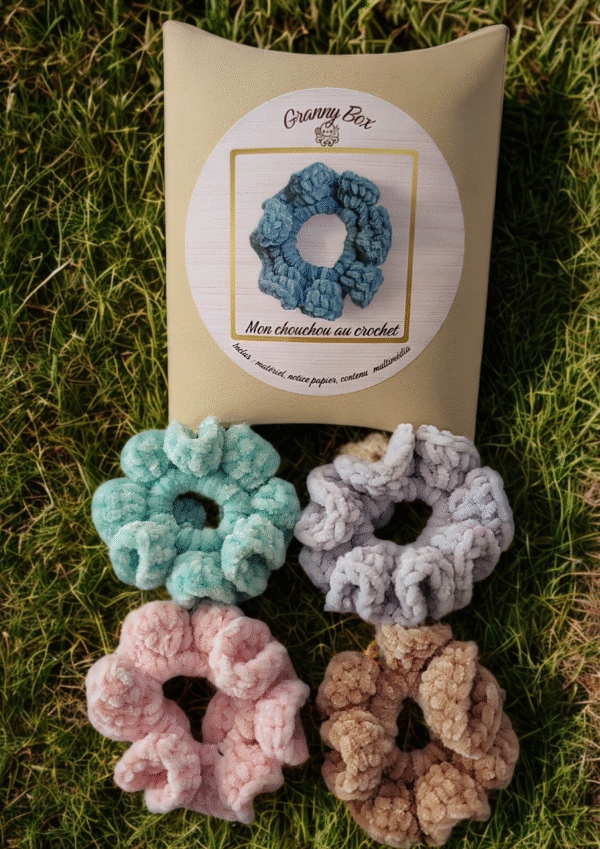 Kit granny box n°1 mon chouchou en crochet