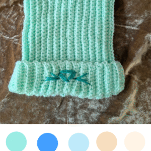 Bonnet bébé chat